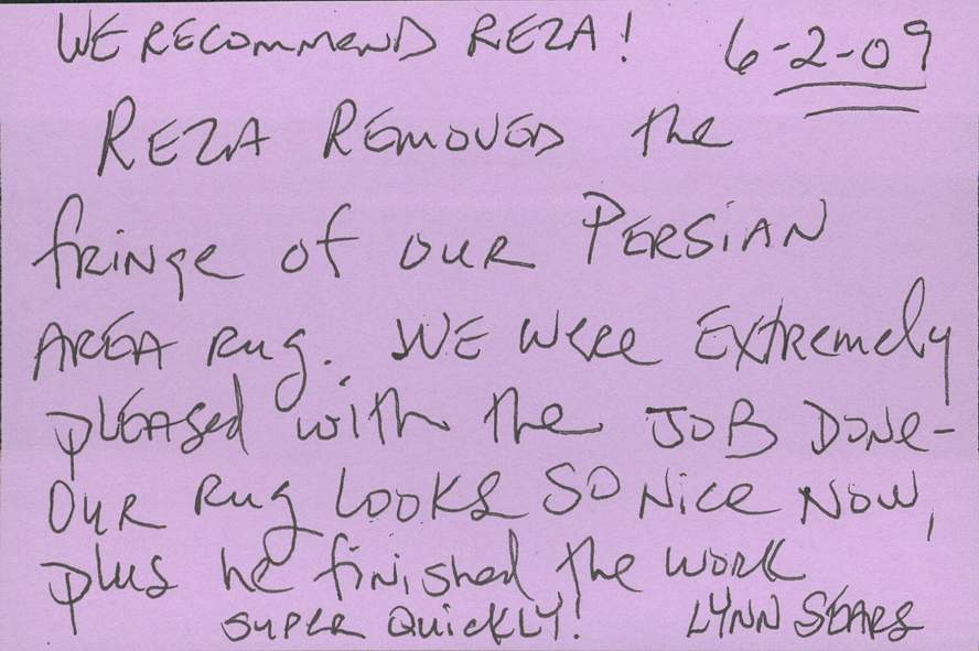 rug repair comment