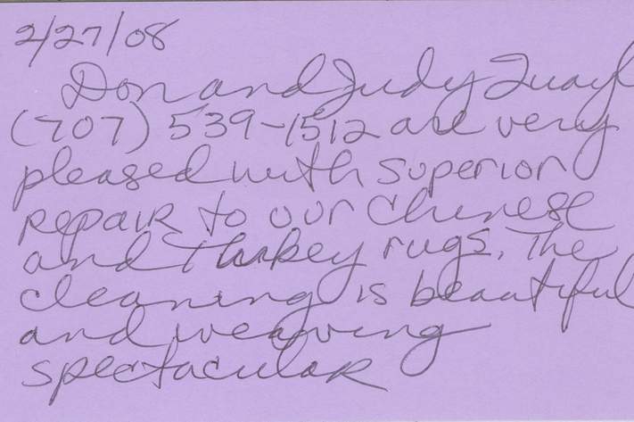 Archived customer letter 9
