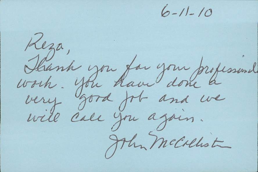 Archived customer letter 22