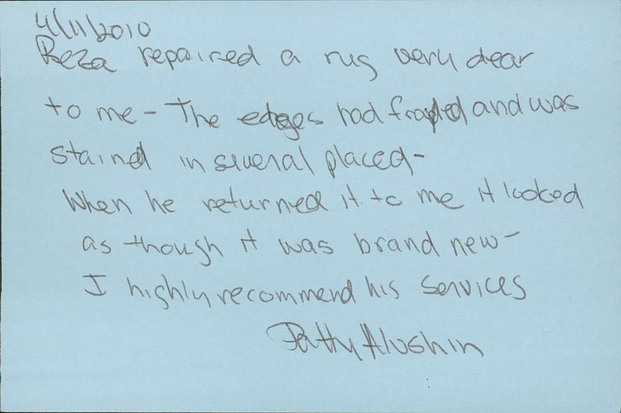 Archived customer letter 26
