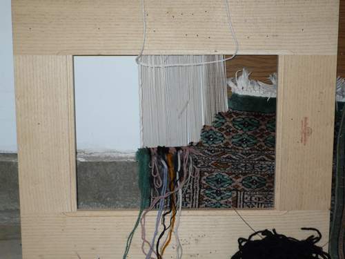 Oriental rug repair example 2